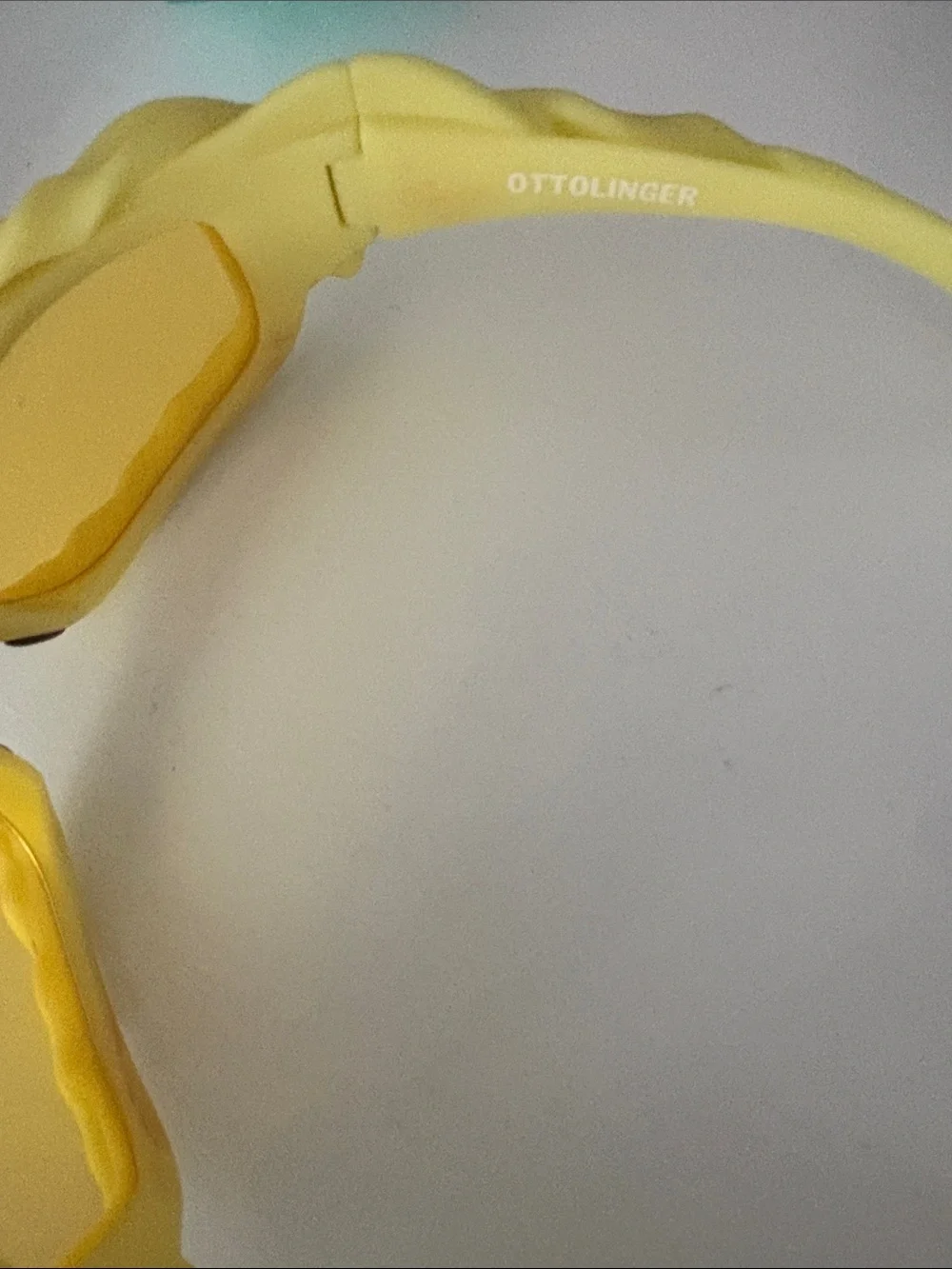Women’s Yellow Fashion Sunglasses with Braided Frame